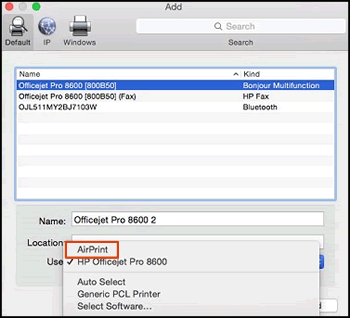get better settings control for hp printing from mac